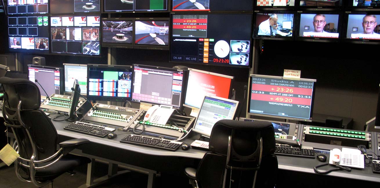 BBC W1 Control room
