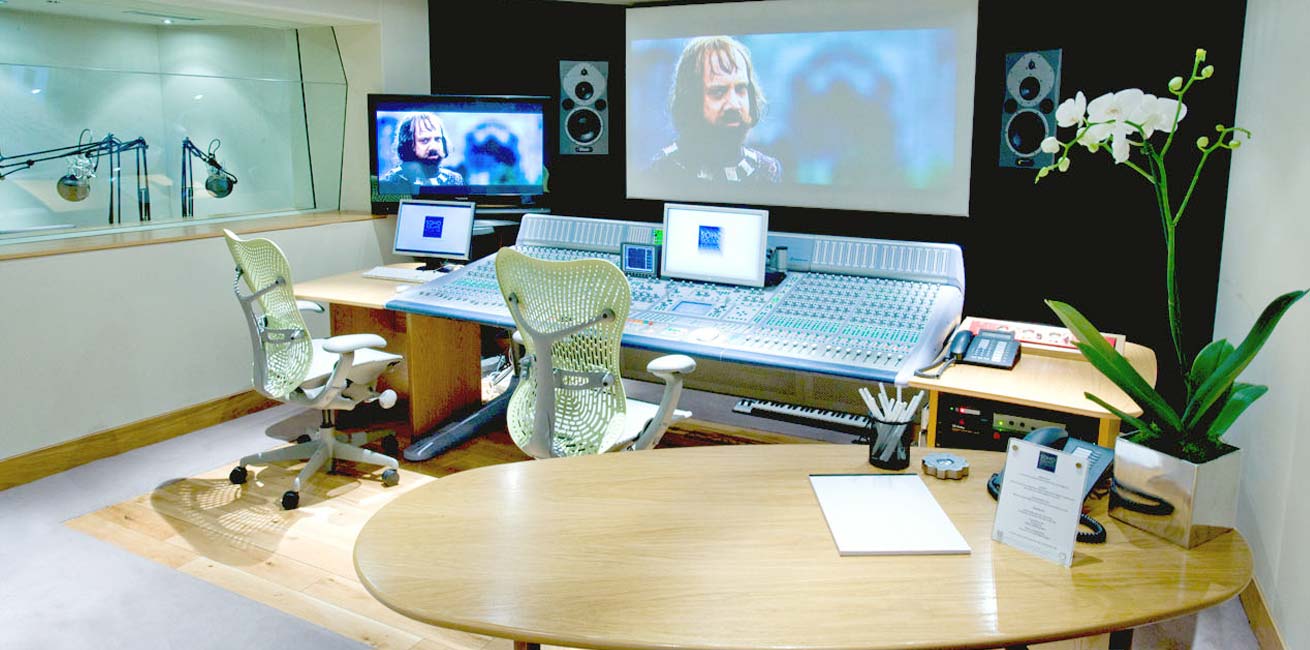 Soho Studios audio desk
