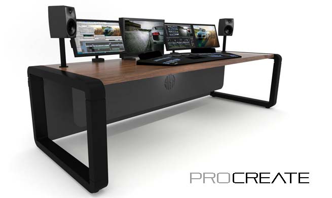 ProCreate sit stand edit desk