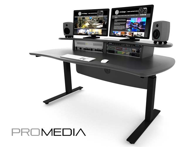 promedia sit-stand editing desk